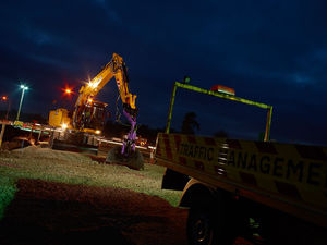 large excavator
