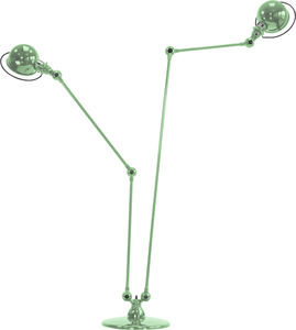 floor-standing lamp / contemporary / steel / cast aluminum