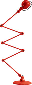 floor-standing lamp / contemporary / steel / cast aluminum