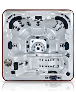 above-ground hot tub