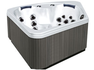 above-ground hot tub