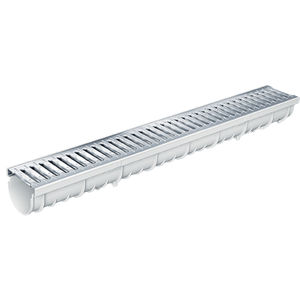 drainage channel with grating