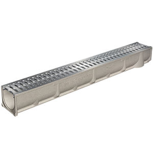 drainage channel with grating