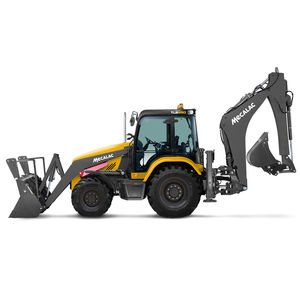 ergonomic backhoe loader