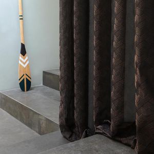 geometric pattern sheer curtain fabric