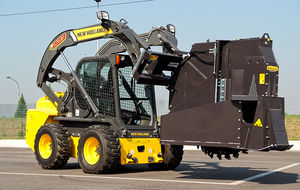all-wheel steer loader