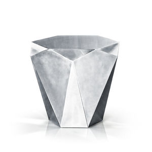original design side table / aluminum / copper / brass