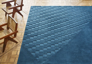 contemporary rug / patterned / wool / jute
