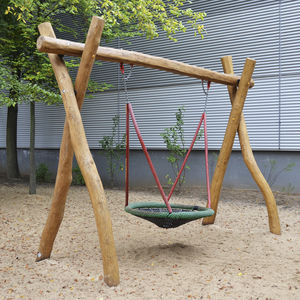 wooden swing