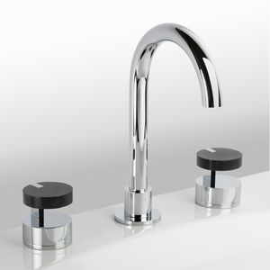 double-handle washbasin mixer tap