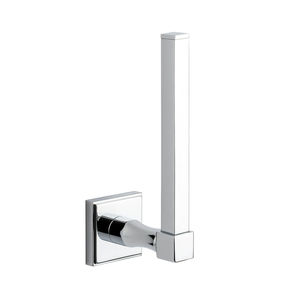 wall-mounted toilet roll holder / chrome