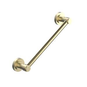 metal grab bar / straight / wall-mounted / commercial