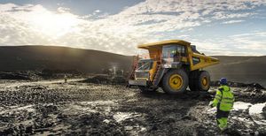rigid dump truck