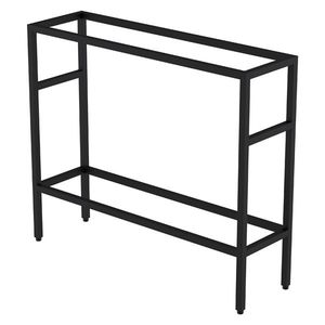 2-bar towel rack / floor-standing / aluminum / for hotels