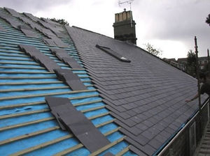 slate roofing