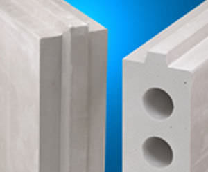 cellular gypsum block