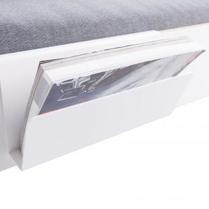 contemporary magazine rack