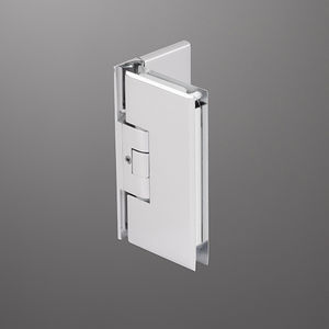 glass door hinge / shower / metal / two-leaf
