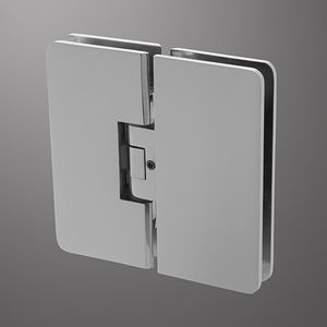 glass door hinge / shower / metal / two-leaf