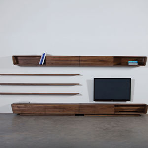 contemporary TV wall unit