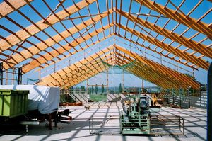 wooden roof framing 1