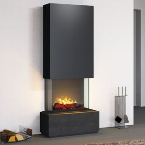 closed electric hearth