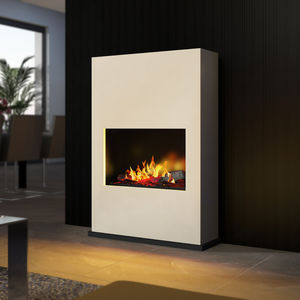 bioethanol fireplace / electric / contemporary / open hearth
