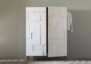 contemporary wardrobe