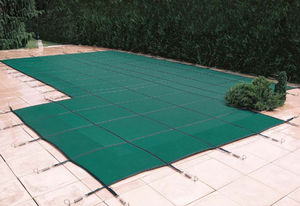grommeted swimming pool cover