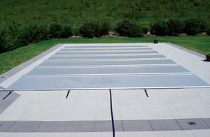 security swimming pool cover