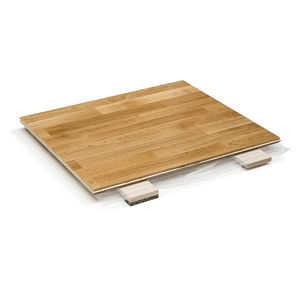 solid parquet floor