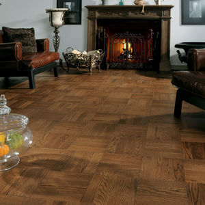 solid parquet floor