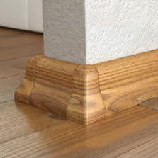 PVC baseboard