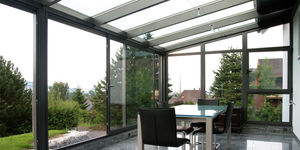 aluminum conservatory / glass
