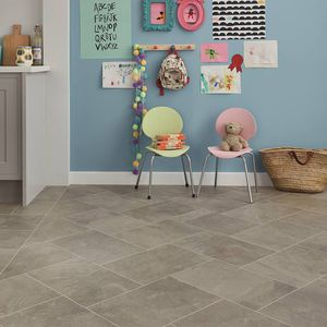 vinyl flooring / industrial / for public spaces / for office