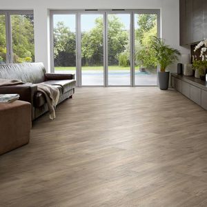 vinyl flooring / residential / strip / smooth