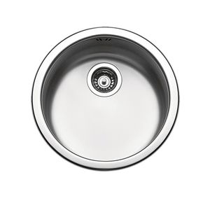 single-bowl kitchen sink