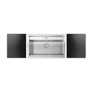 single-bowl kitchen sink