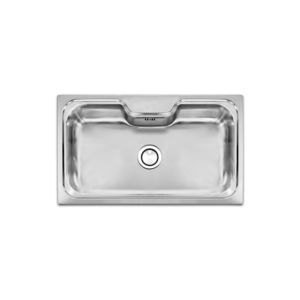single-bowl kitchen sink