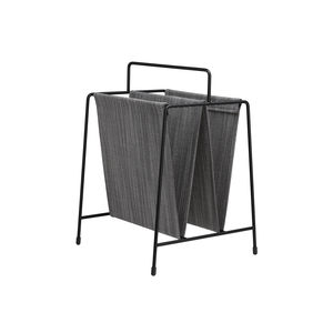 contemporary magazine rack / home / powder-coated steel / fabric