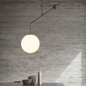 Pendant lamp - ACROSS - LUCEPLAN - aluminum / polycarbonate / contemporary