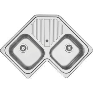 double kitchen sink