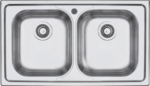double kitchen sink