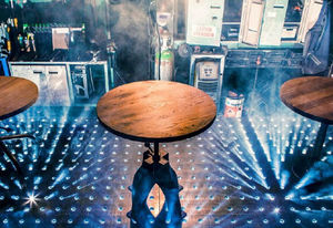 industrial design bistro table
