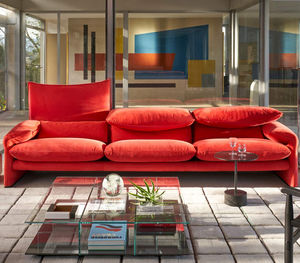 Sofa with headrest - All architecture and design manufacturers