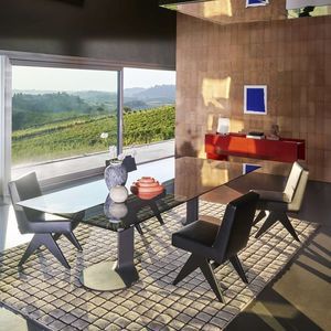 contemporary dining table