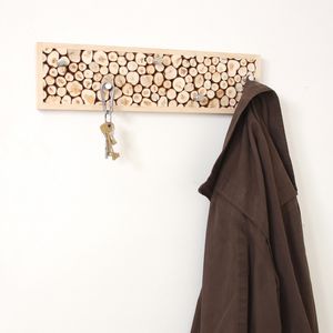 wall-mounted coat rack
