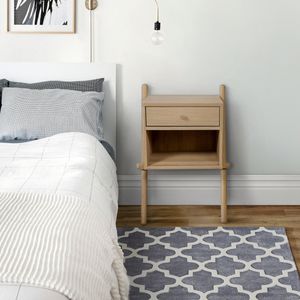 contemporary bedside table