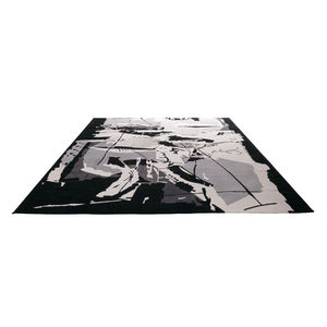 contemporary rug / patterned / New Zealand wool / rectangular