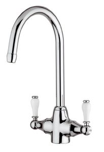 countertop double-handle mixer tap